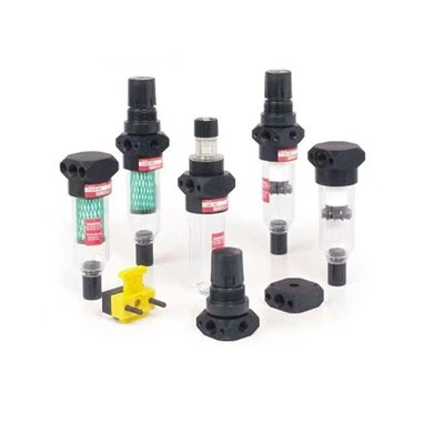 Numatics™ Series 12 מסננים מיניאטוריים, רגולטורים ומסמנים